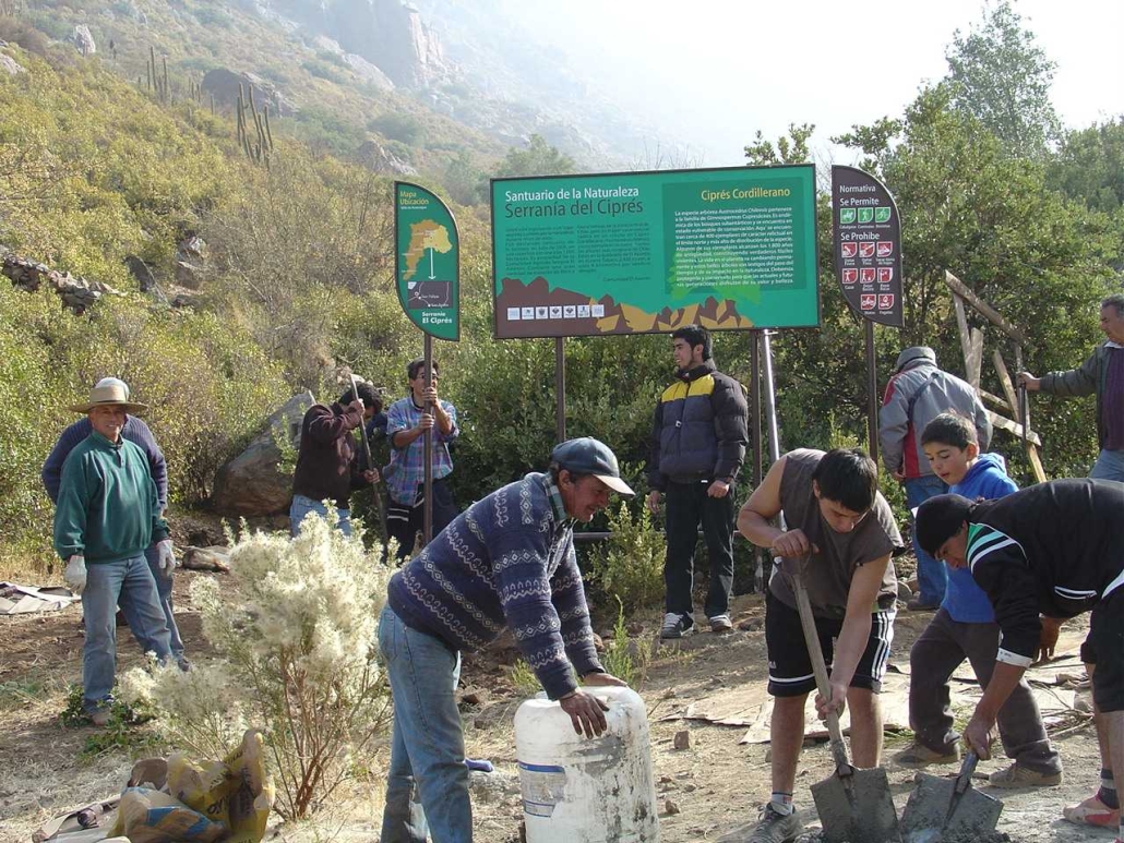 Instalación de señalética 2007 Instalación de señalética 2007